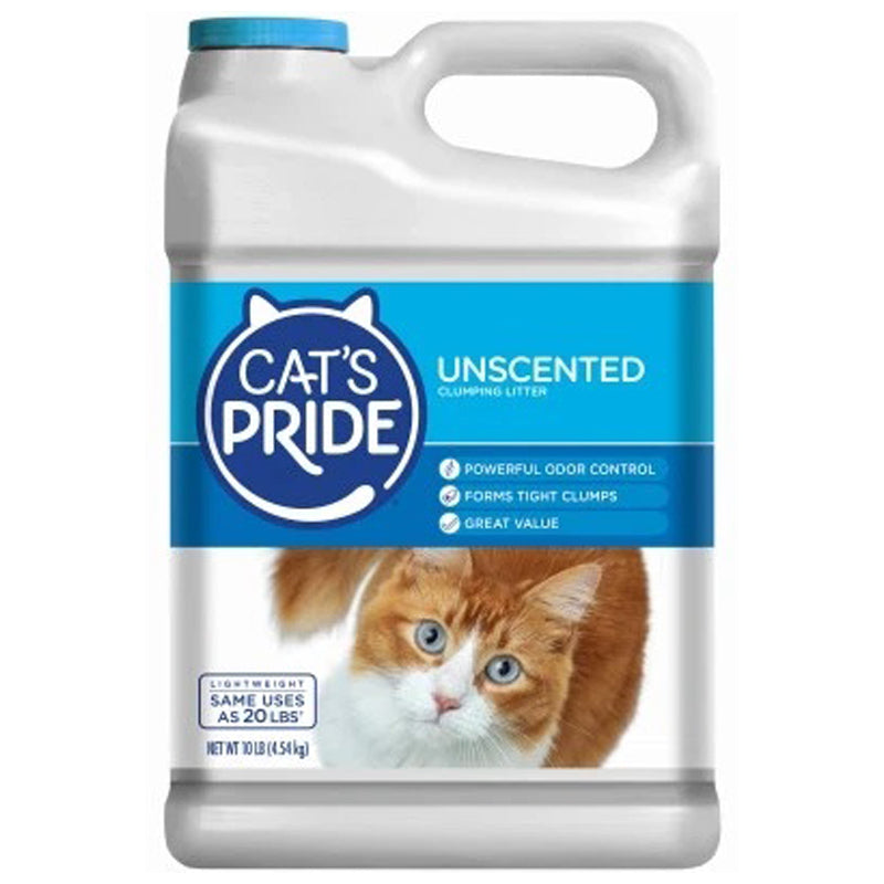 Cat'S Pride Unscent Cat Litter 10Lb-Multicolour