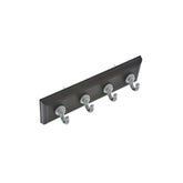 High & Mighty. Key Rail 10Lb Esp/Slv - Black-Silver