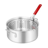 10 Quart Out Fish Fryer-Silver