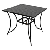 Fs Chesapeake 40" Sq Dining Table - Black