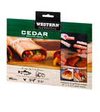 لفائف شواء تحتوي كل عبوة على ثمانية (8) ، 6 بوصة × 7.25 بوصة (بوصة) لفائف شواء مع خيوط