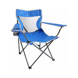 Four Seasons Courtyard Fs Xl Quad Chair/Velcro-Blue & White