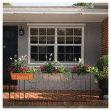Rectangle Flower Pot - Grey 40.5x20cm