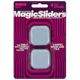Magic Sliders 2" Screw Sq Slider- Gray