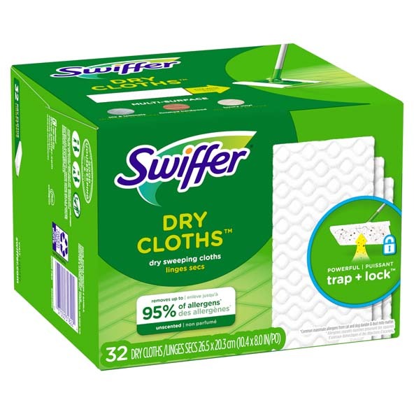 Dry Cloths 32Ct - White