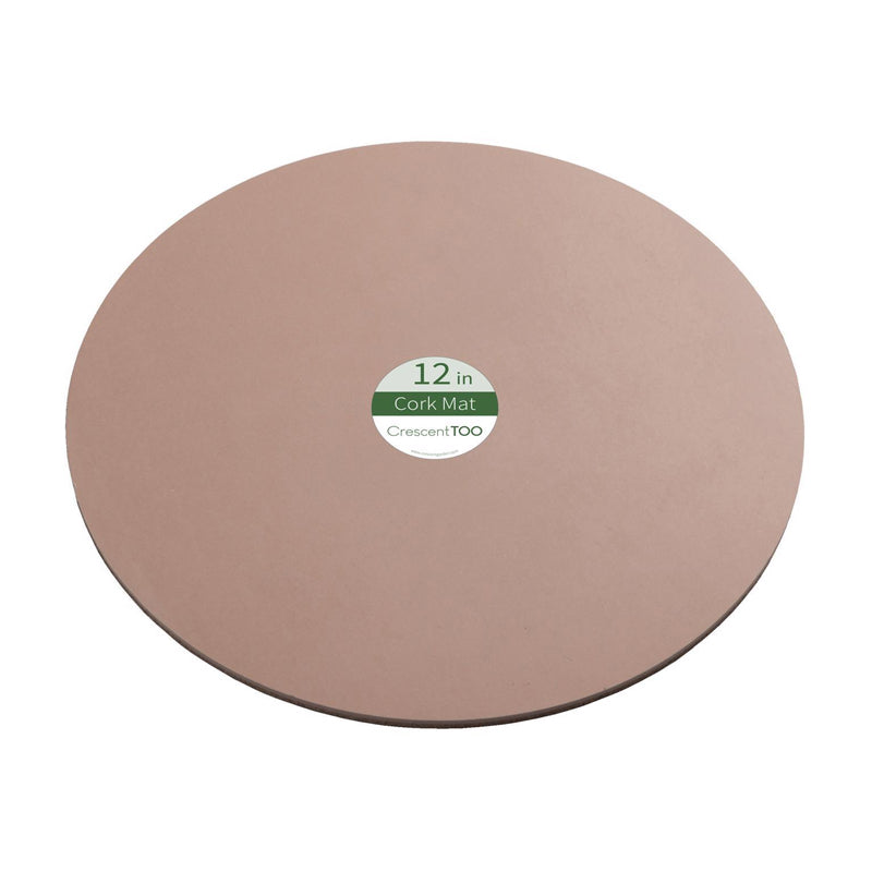 Cork Mat Saucer 12"