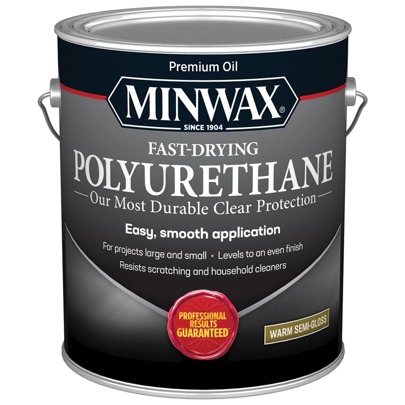 Minwax Polyurethane Semi-Gloss 1 Gallon-Clear