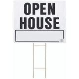 Open House Lawn Sign