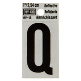 Reflective Black Letter - Q