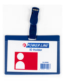 Eagle Horizontal Name Holder 100X70Mm With Spring - Kit Of 12 Units-Clear