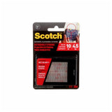 Scotch Reclosable Extreme Fastener Strip 1X3 Inch 2 Pieces-Clear