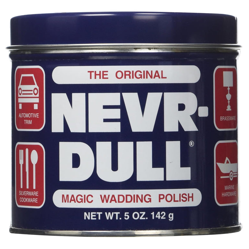 George Basch Nevr-Dull Polish 5Oz-Clear