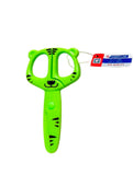Power Line Animal Cartoon School Scissors Green