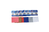 Power Line Colored Envelope Set Of 25 Red