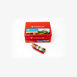Power Line 24 Buntstifte Colour Pencils Round Metal Tin-Multicolor