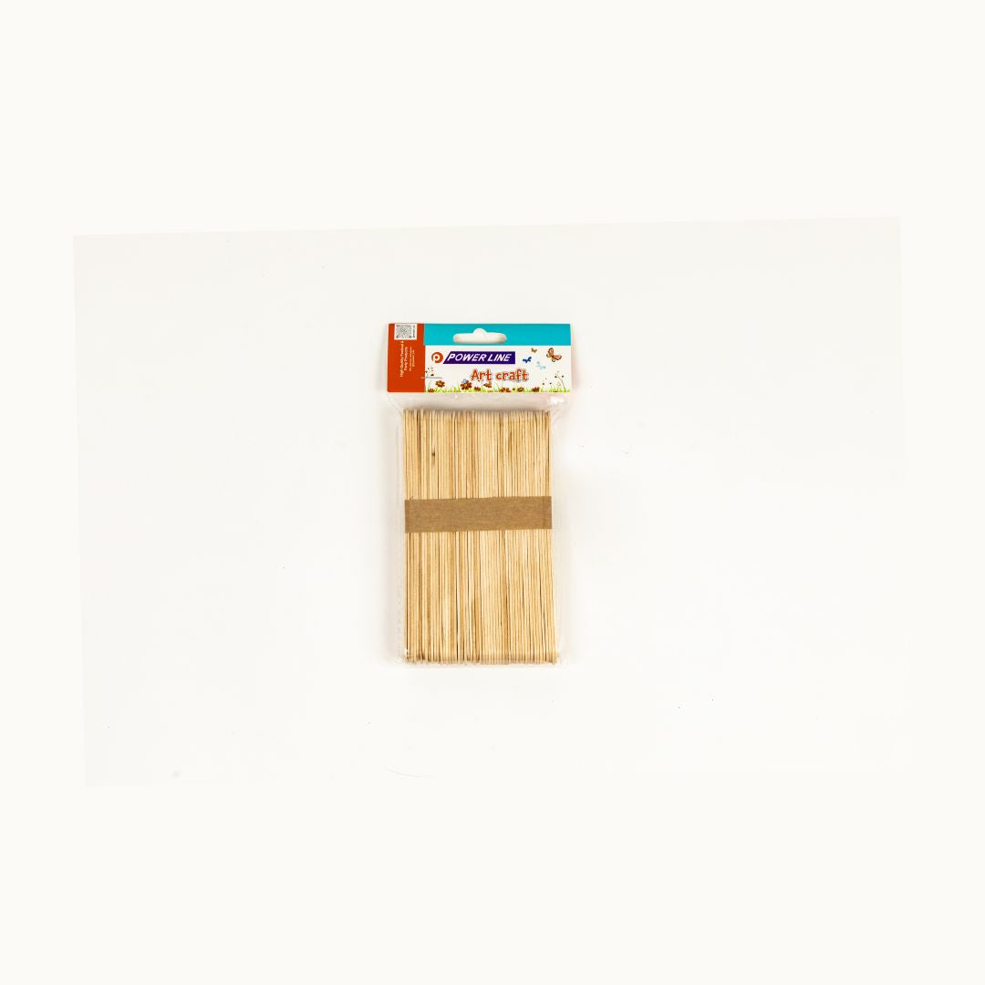 Power Line Wooden Craft Sticks-Beige