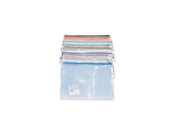 Power Line Mesh Zipper Pouch Bags B4 Sky
