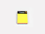 Power Line Sticky Note Pad 3X4 In 280 Sheet-Yellow