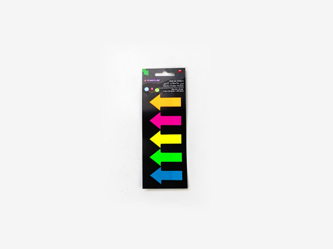 Power Line Sticky Index Notes Set -Multicolor