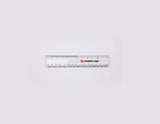 Power Line 15 Cm Clear Plastic Ruler-Clear