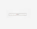 Power Line 20 Cm Clear Plastic Ruler-Clear