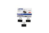 Power Line Metal Binder Clips 32 Mm Set Of 12-Black