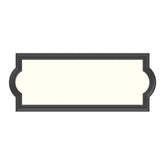 Address Plaque - Black