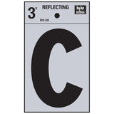 Hy-Ko Reflective Vinyl Letter-Black