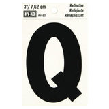 Reflective Black Letter - Q