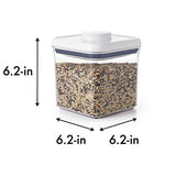 Square food storage 2.3L