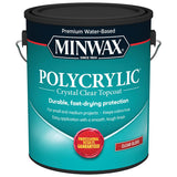 Minwax Polycrylic Gloss 1 Gallon-Clear