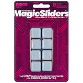 Magic Sliders 8Pc Sliding Discs With Adhesive Square 24Mm - Blue