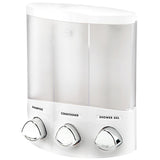 TRIO Soap and Shower Dispenser - White