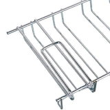 Glass Holder for Cabinet - Silver