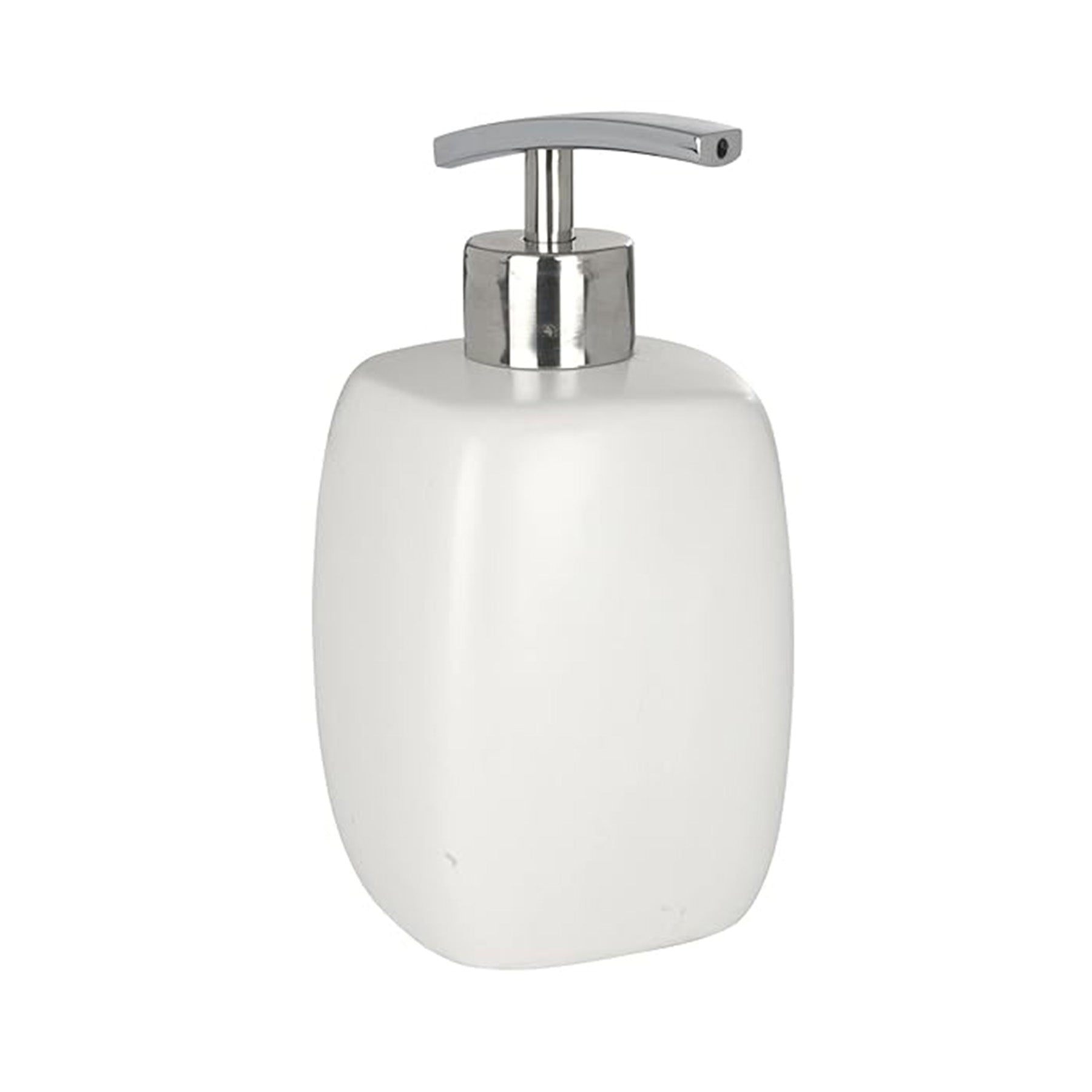 Ceramic soap dispenser - white