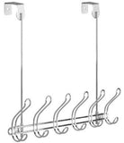 Over door rack - silver