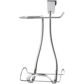 حامل ورق مناديل قابل للتعليق, فضي الحجم: 13 × 16 × 27 سم