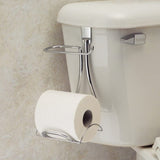 Over tank tissue holder, Silver