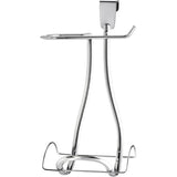 Over tank tissue holder, Silver