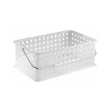 Plastic Storage Organizer Basket with Handle