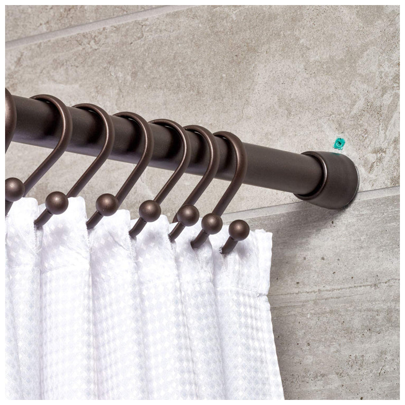 Idesign Cameo Shower Curtain Tension Rod Medium - Bronze