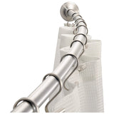 Idesign Curved Shower Bath Works Curved Rod Xl Stainless Steel - Silver