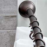 Curved Shower Rod , Bronze