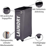 Laundry Bin Corno Grey, Capacity 11.36 gallon