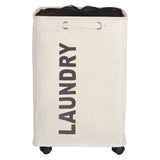 Laundry Bin - Beige , Capacity 11.36 gallon