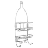 Suction Shower Caddy, Silver