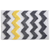 Interdesign Chevron 34X21 Rug -Gray & Yellow