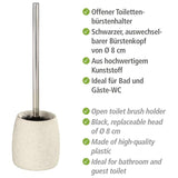 Wenko Goa Toilet Brush - Beige