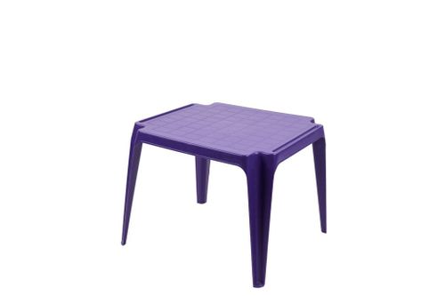 Plastic Table, Purple
