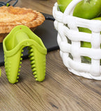 Silicone mini mitt - Green